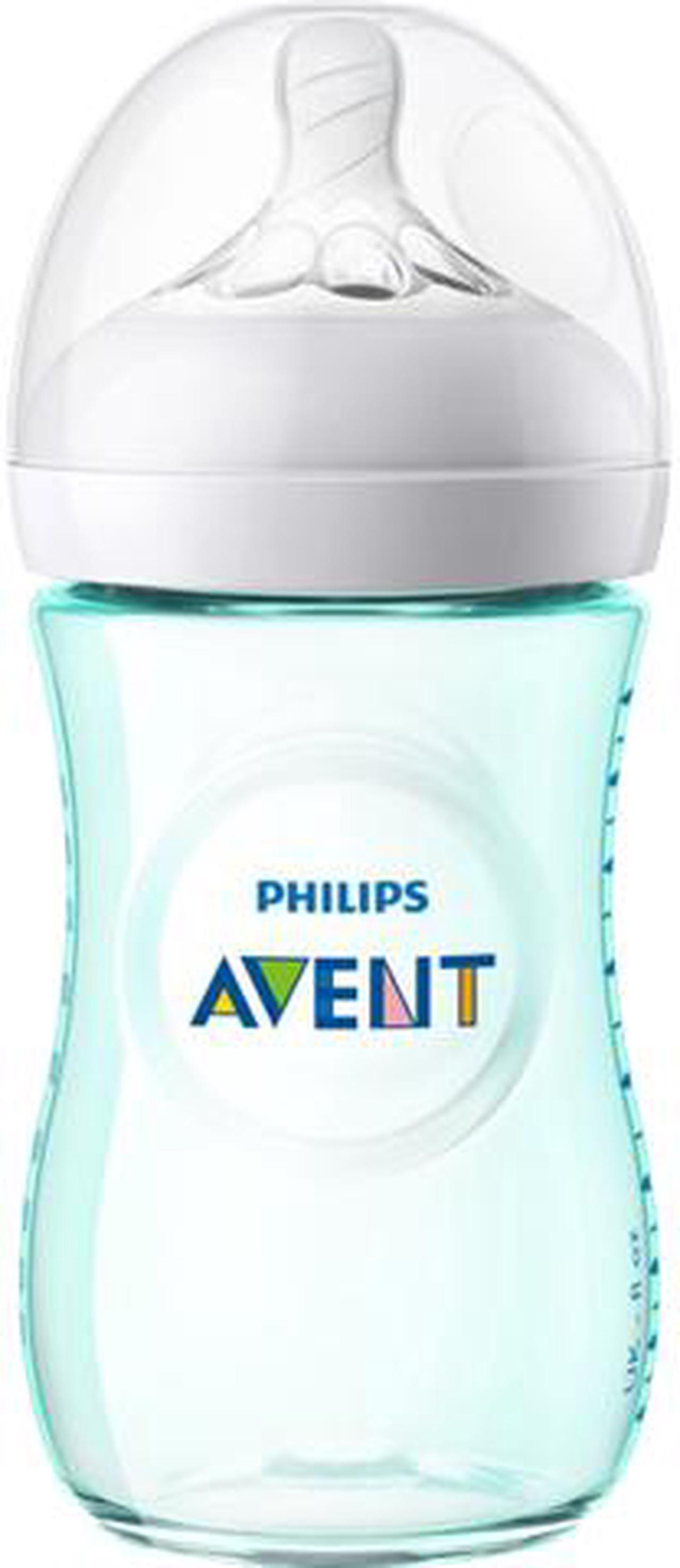 Main image of Philips Avent Natural Baby Bottle Teal Baby Gift Set SCD113/24