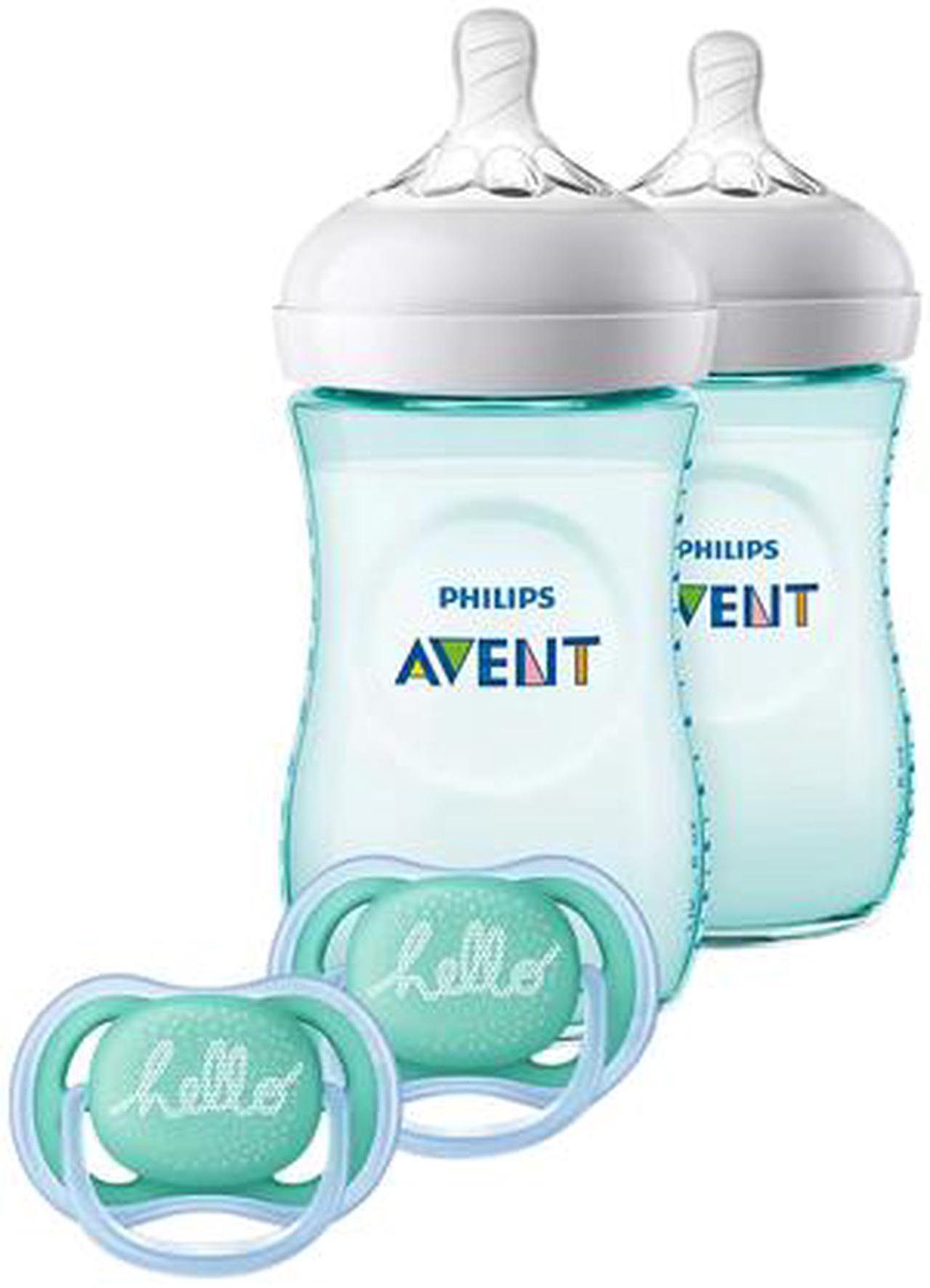 Alt view image 3 of 8 - Philips Avent Natural Baby Bottle Teal Baby Gift Set SCD113/24