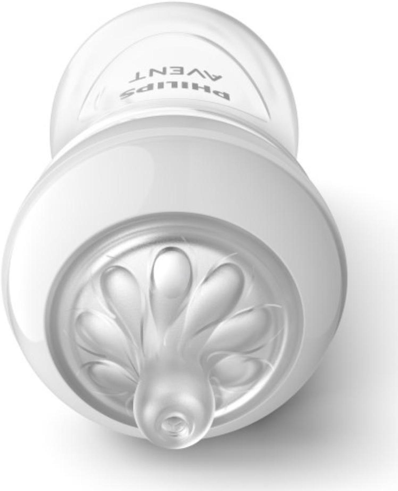 Alt view image 7 of 17 - Philips Avent Natural Baby Bottle With Natural Response Nipple, Blue, 9oz, 3pk, SCY903/23