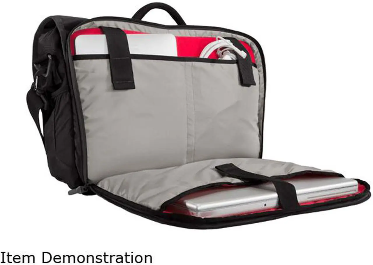 Alt view image 5 of 7 - Timbuk2 Commute Messenger Black/Black/Black 269-4-2001 up to 15 inches -M