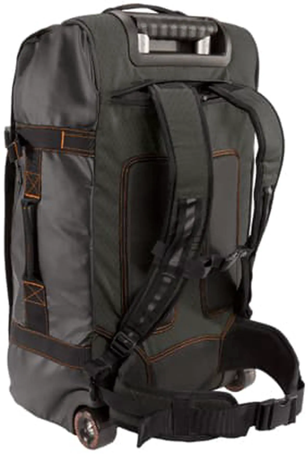 Alt view image 3 of 5 - Timbuk2 Aviator Wheeled Pack Roller Carbon/Carbon 531-6-2201