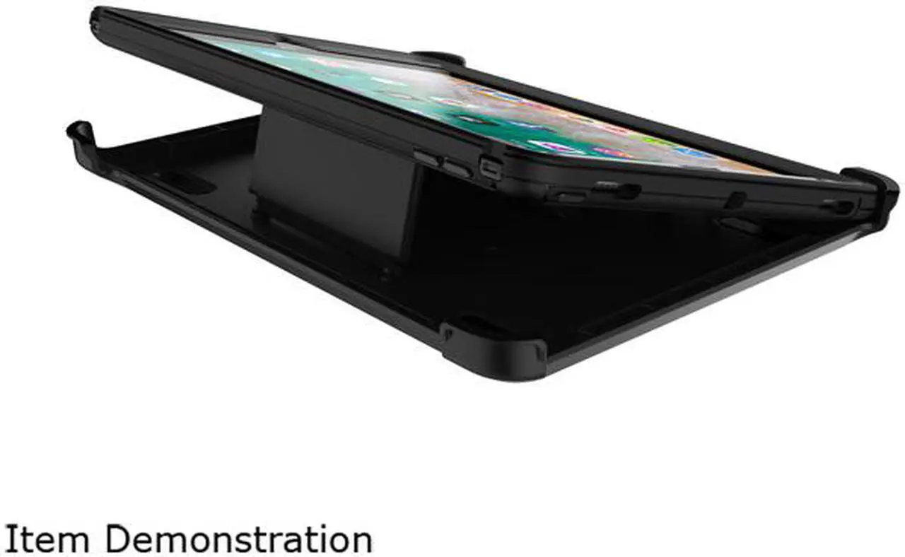 Alt view image 9 of 9 - Otterbox 10.5" Defender Series Case for iPad Air, iPad Pro 3rd Gen, Black