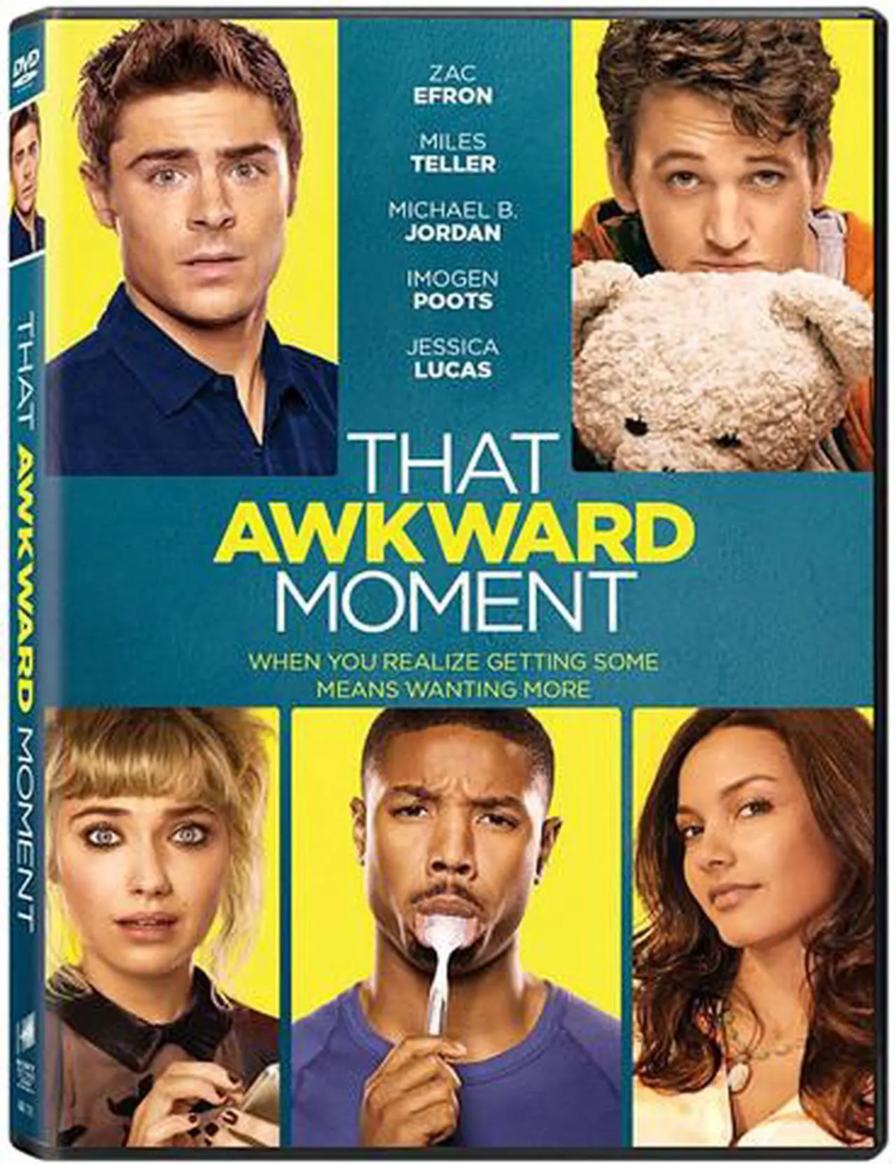 Main image of That Awkward Moment (UV Digital Copy + DVD) Zac Efron, Michael B. Jordan, Miles Teller, Imogen Poots, Jessica Lucas