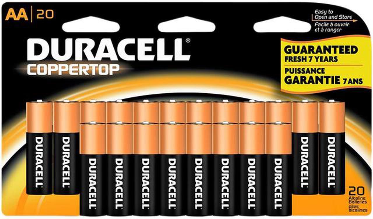 Main image of Duracell Coppertop Alkaline Aa Batteries, 20/Pack MN1500B20Z