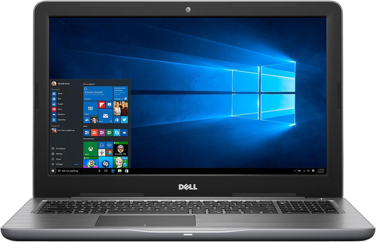 Main image of Dell Inspiron 15 5000 (i5567-1836GRY) Intel Core i5 7200U (2.50 GHz) 8 GB Memory 1 TB HDD Intel HD Graphics 620 15.6" 1366 x 768 Windows 10 Home 64-Bit