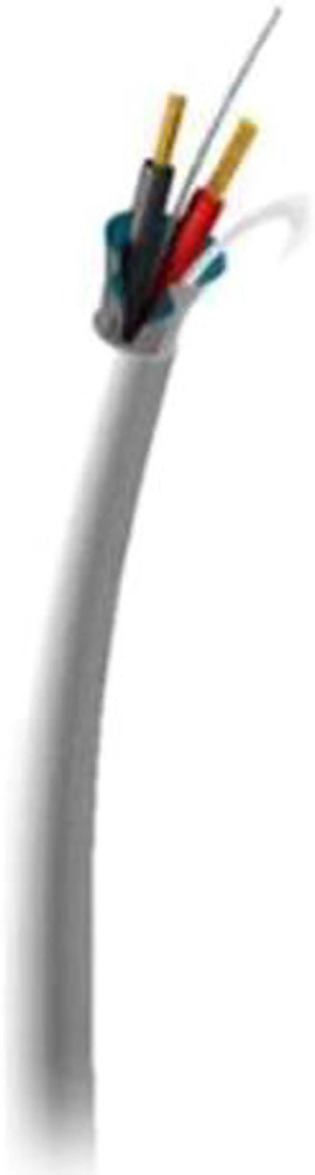 Main image of C2G 29205 18 AWG Bulk Shielded Speaker Wire, Plenum CMP-Rated, White (100 Feet, 30.48 Meters)