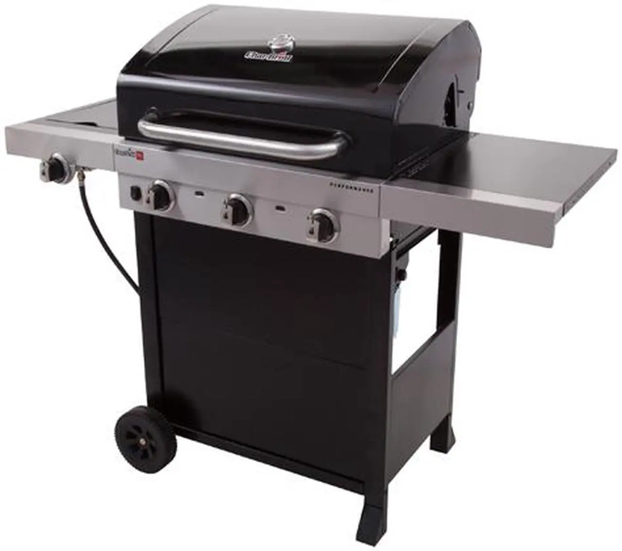 Alt view image 2 of 8 - Char-Broil Performance TRU Infrared 450 Inch 3 Burner Propane Gas Outdoor Grill