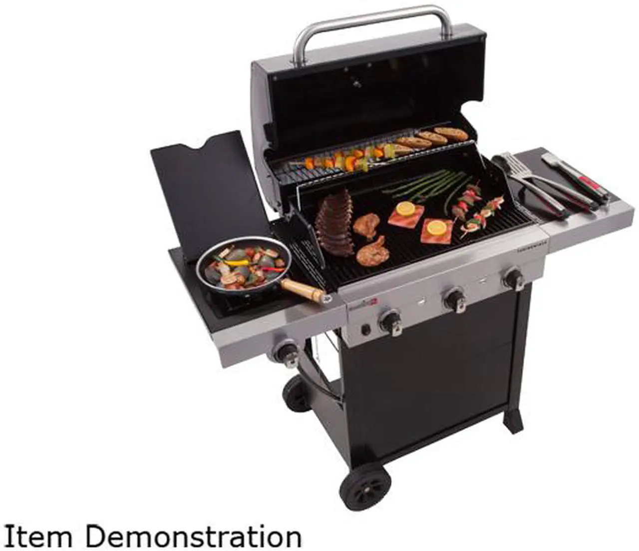 Alt view image 8 of 8 - Char-Broil Performance TRU Infrared 450 Inch 3 Burner Propane Gas Outdoor Grill