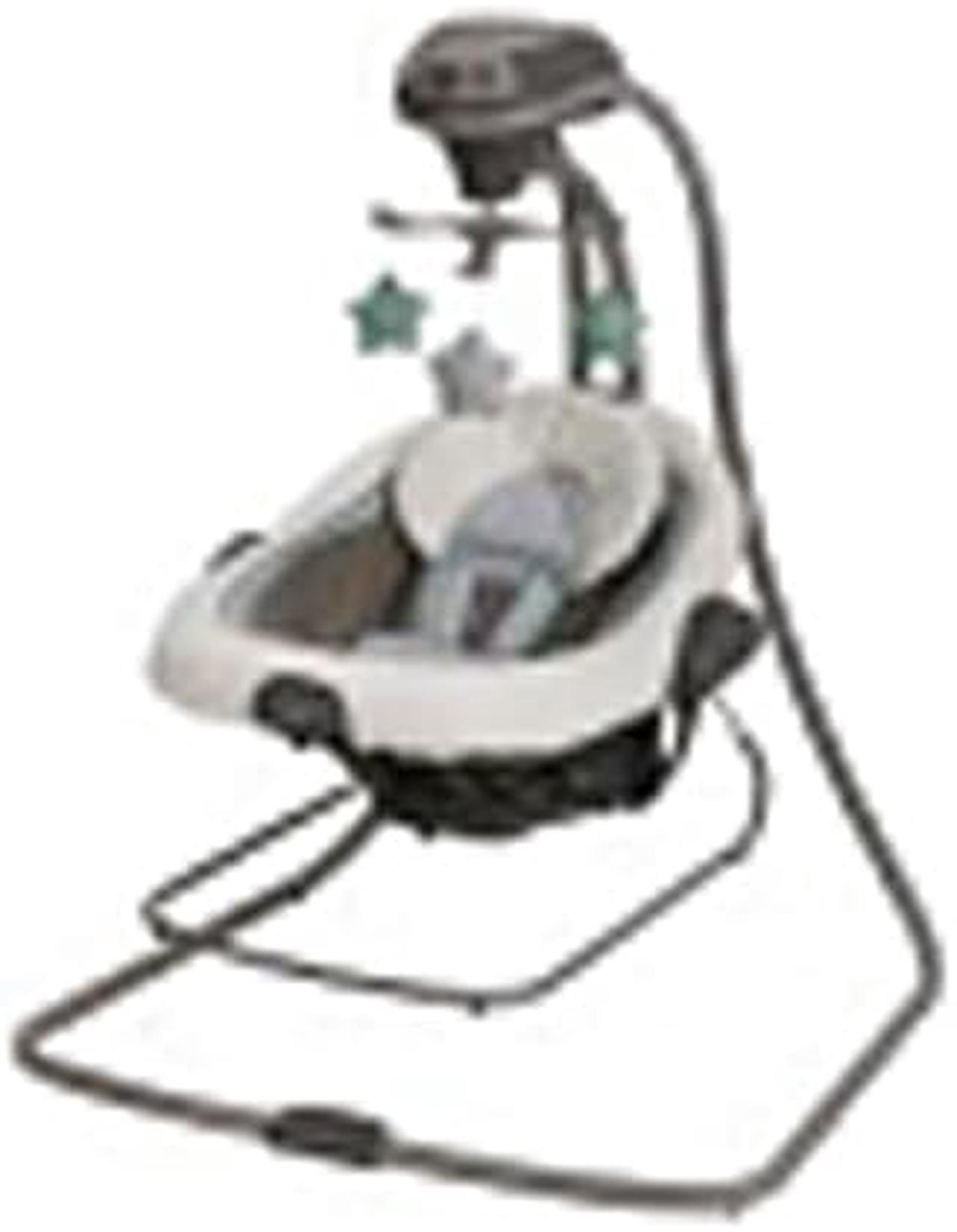 Alt view image 2 of 2 - Graco 1893831 Duet Connect Extra Large Swing & Bouncer for Manor