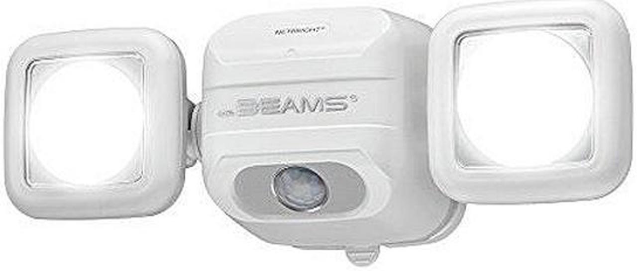 Alt view image 3 of 7 - Mr Beams MBN3000 Wireless Motion Sensing 500 Lumen LED Networked NetBright® High Performance Motion Security Light, White