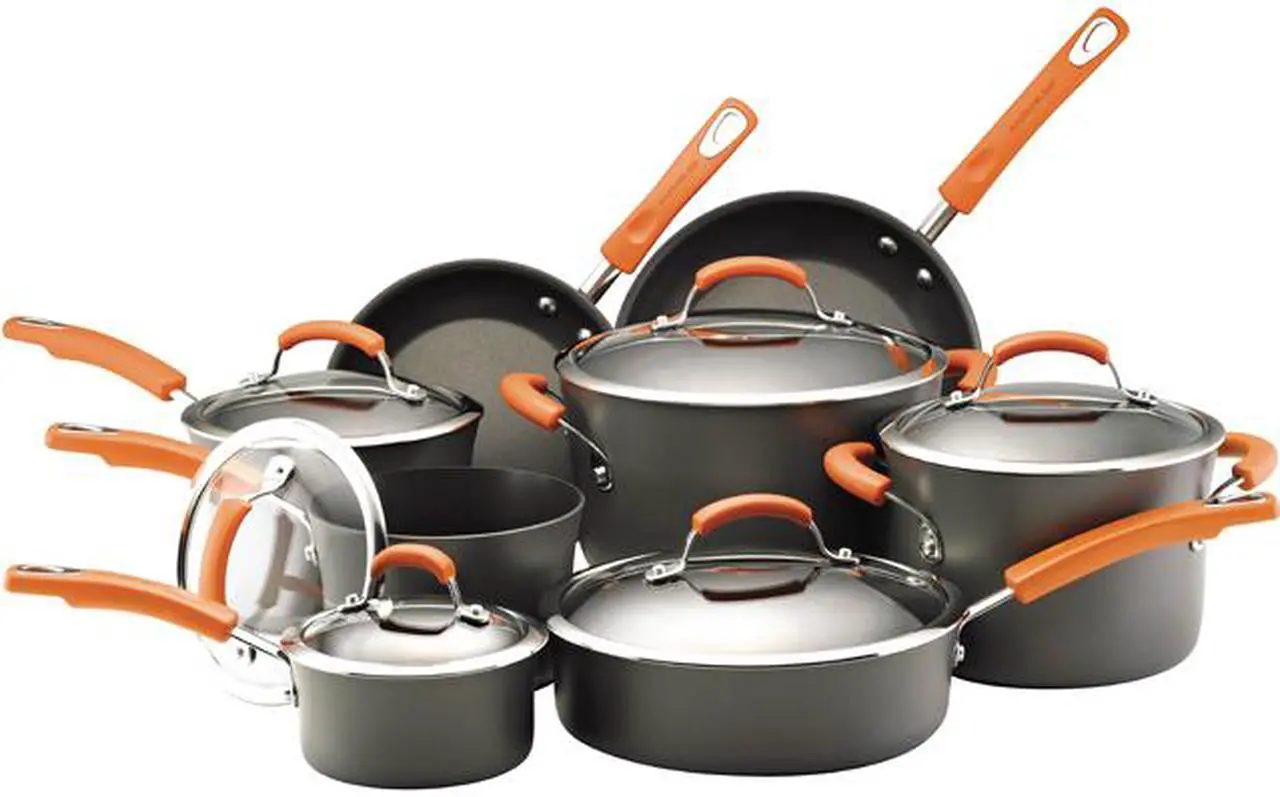 Main image of Rachael Ray 14-pc. Nonstick Hard Anodized II Cookware Set