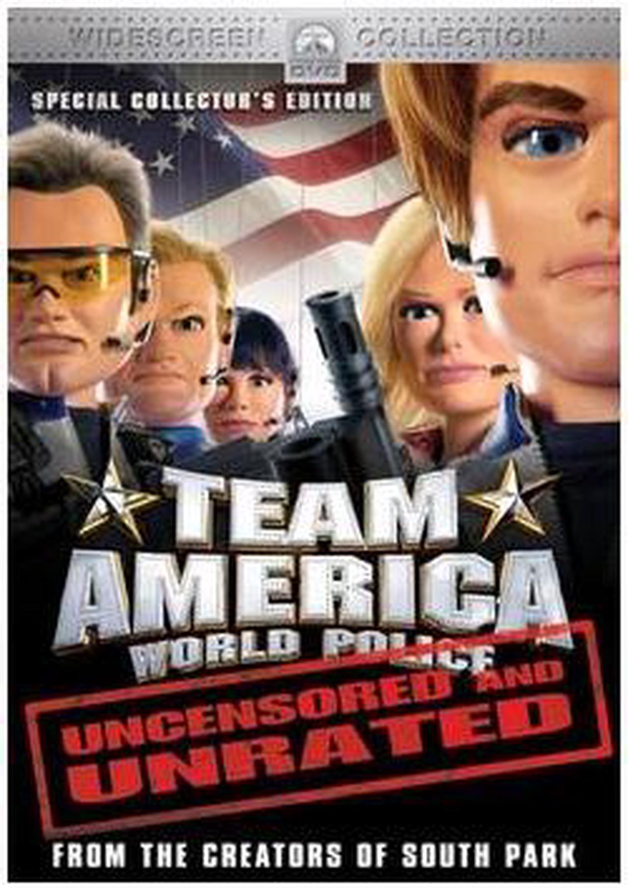 Main image of Team America: World Police Trey Parker (voice), Matt Stone (voice), Alec Baldwin, Dian Bachar (voice), Kristen Miller (voice), Paul Louis (voice)
