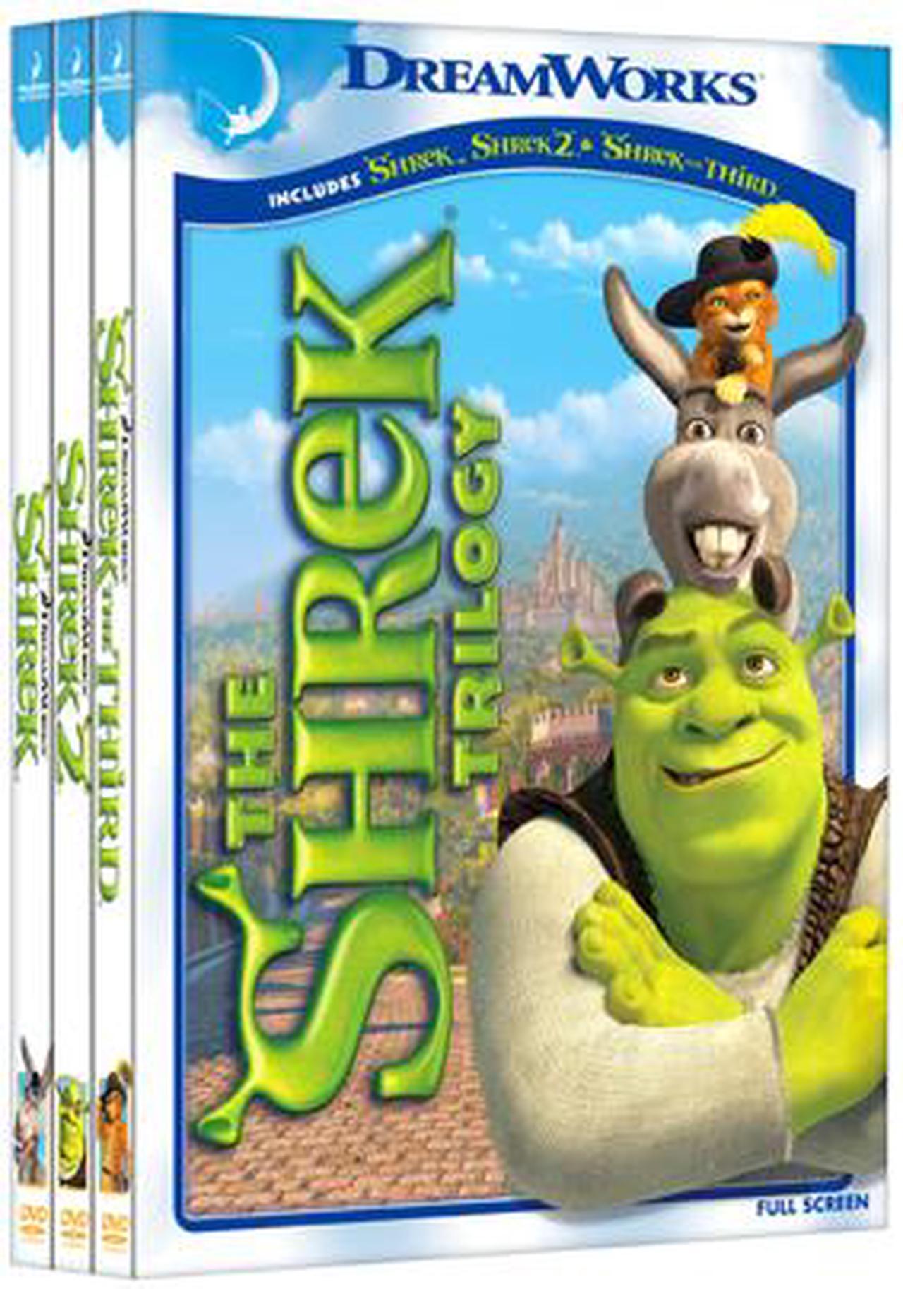 Main image of The Shrek Trilogy (DVD / Full Screen / Box set)