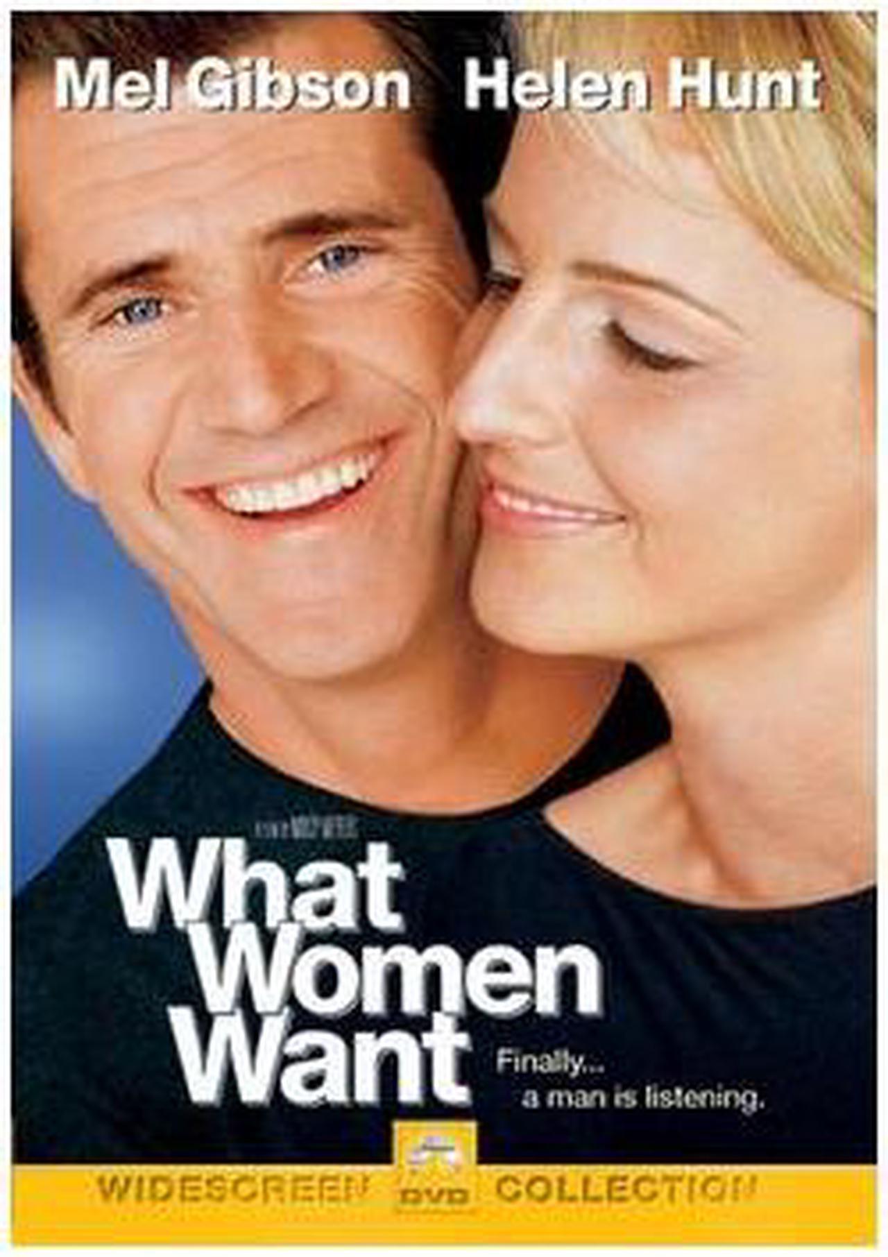 Main image of What Women Want Mel Gibson, Helen Hunt, Marisa Tomei, Lauren Holly, Mark Feuerstein, Valerie Perrine, Delta Burke, Alan Alda, Ashley Johnson, Logan Lerman