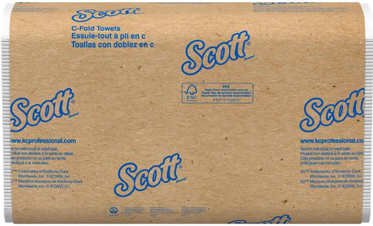 Main image of Scott Essential C-Fold Towels, Convenience Case