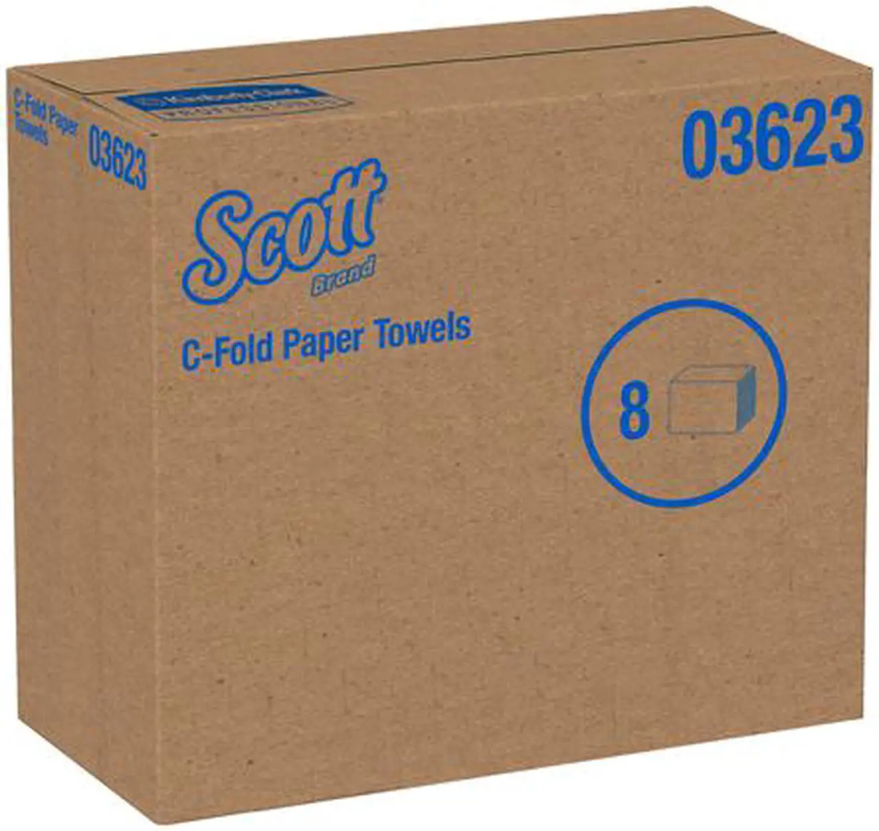 Alt view image 5 of 5 - Scott Essential C-Fold Towels, Convenience Case