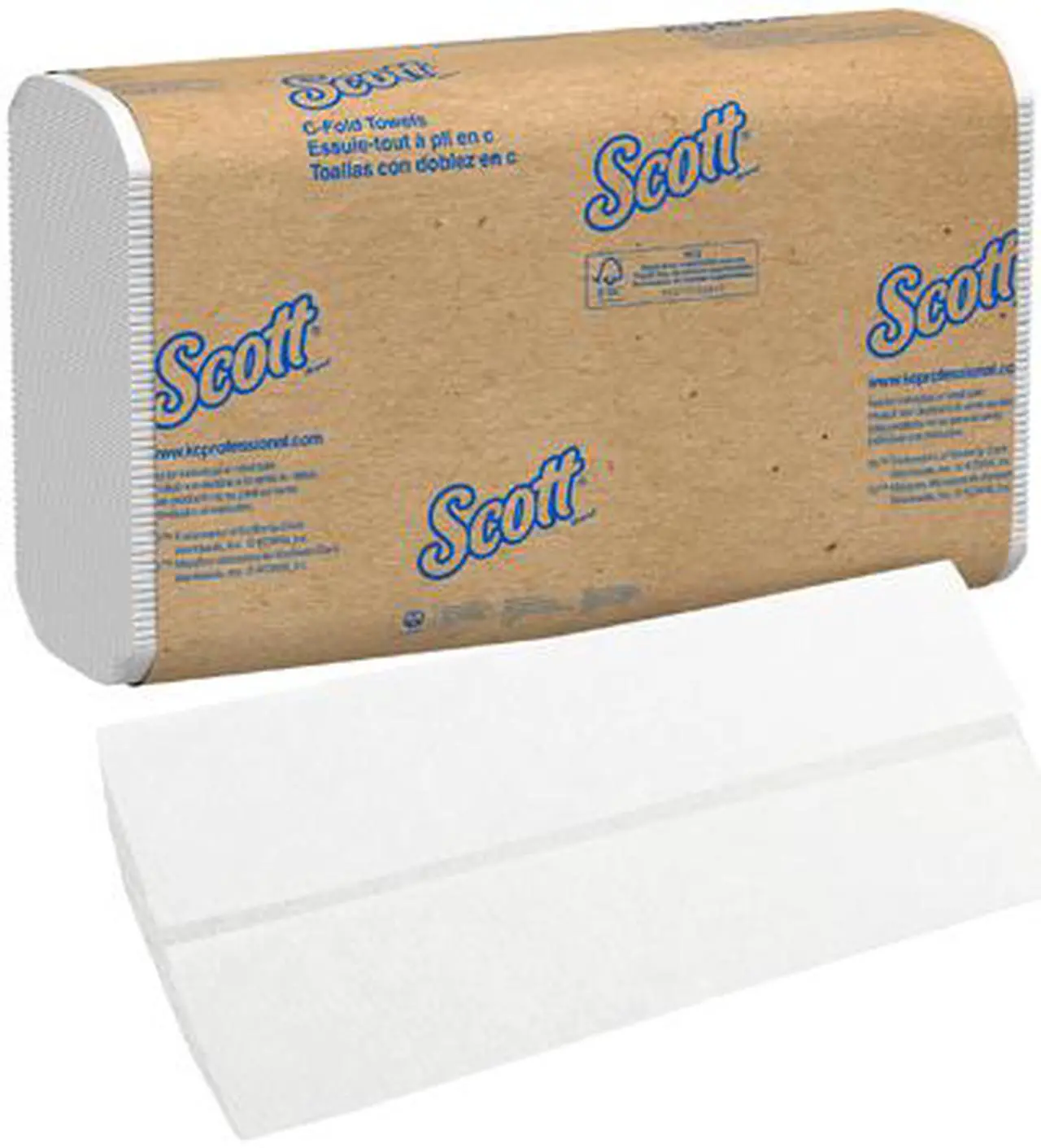 Alt view image 2 of 5 - Scott Essential C-Fold Towels, Convenience Case