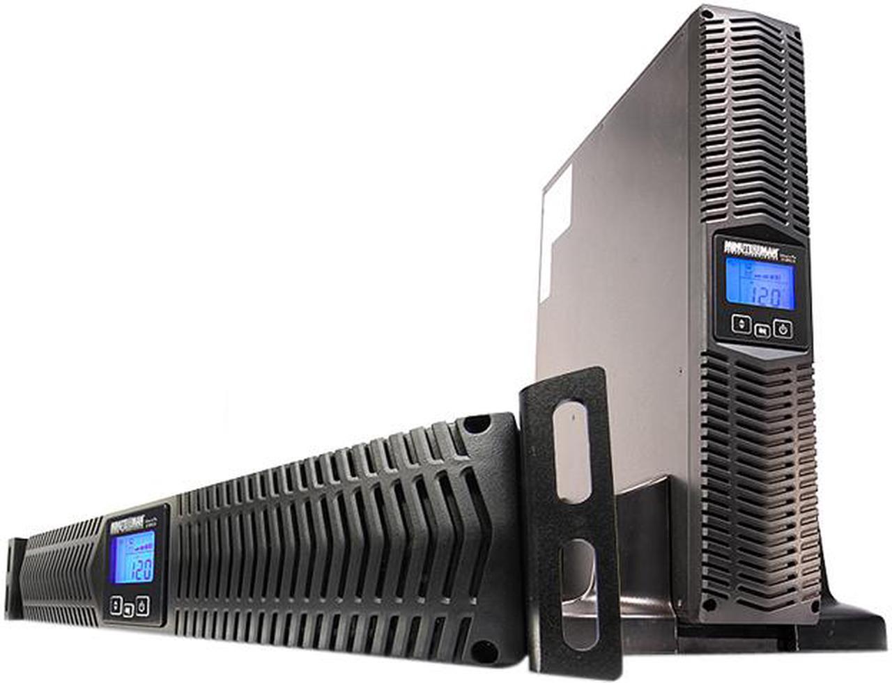 Main image of MINUTEMAN E1500RTXL2U 1500 VA 1200W 8 Outlets Interactive Rack/Wall/Tower UPS