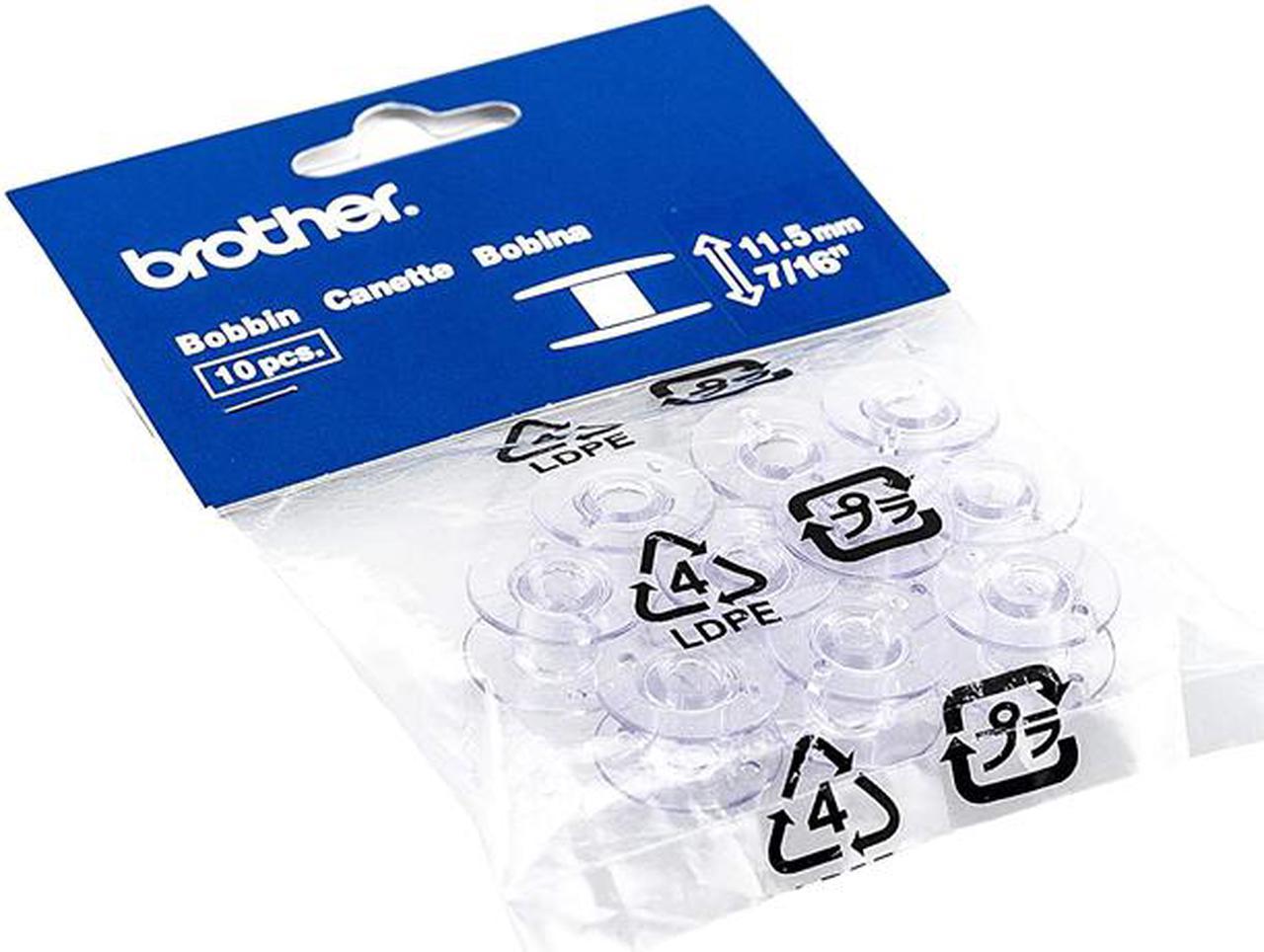 Brother 10PC BOBBIN PLASTIC VERTICAL