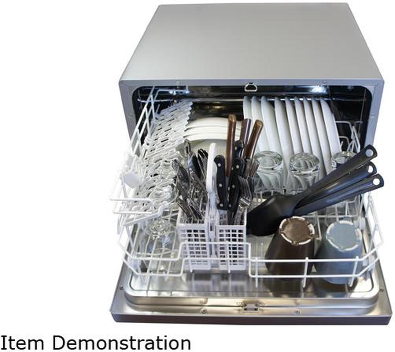 Alt view image 3 of 3 - SPT SD-2201S Countertop Dishwasher, Silver