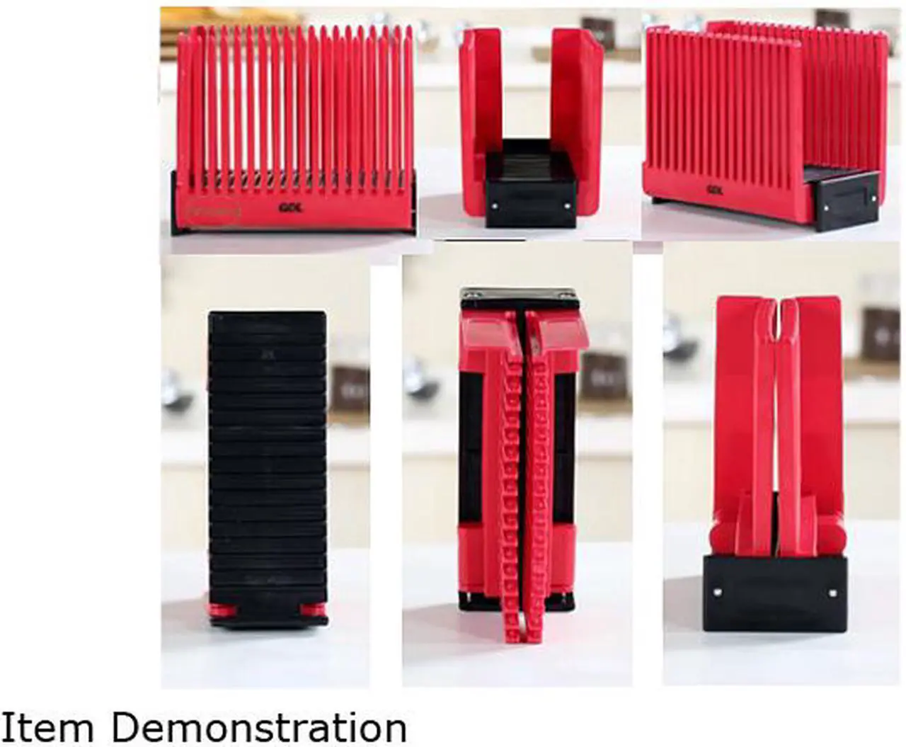 Alt view image 3 of 7 - Foldable toast bread slicer bread uniform cutting