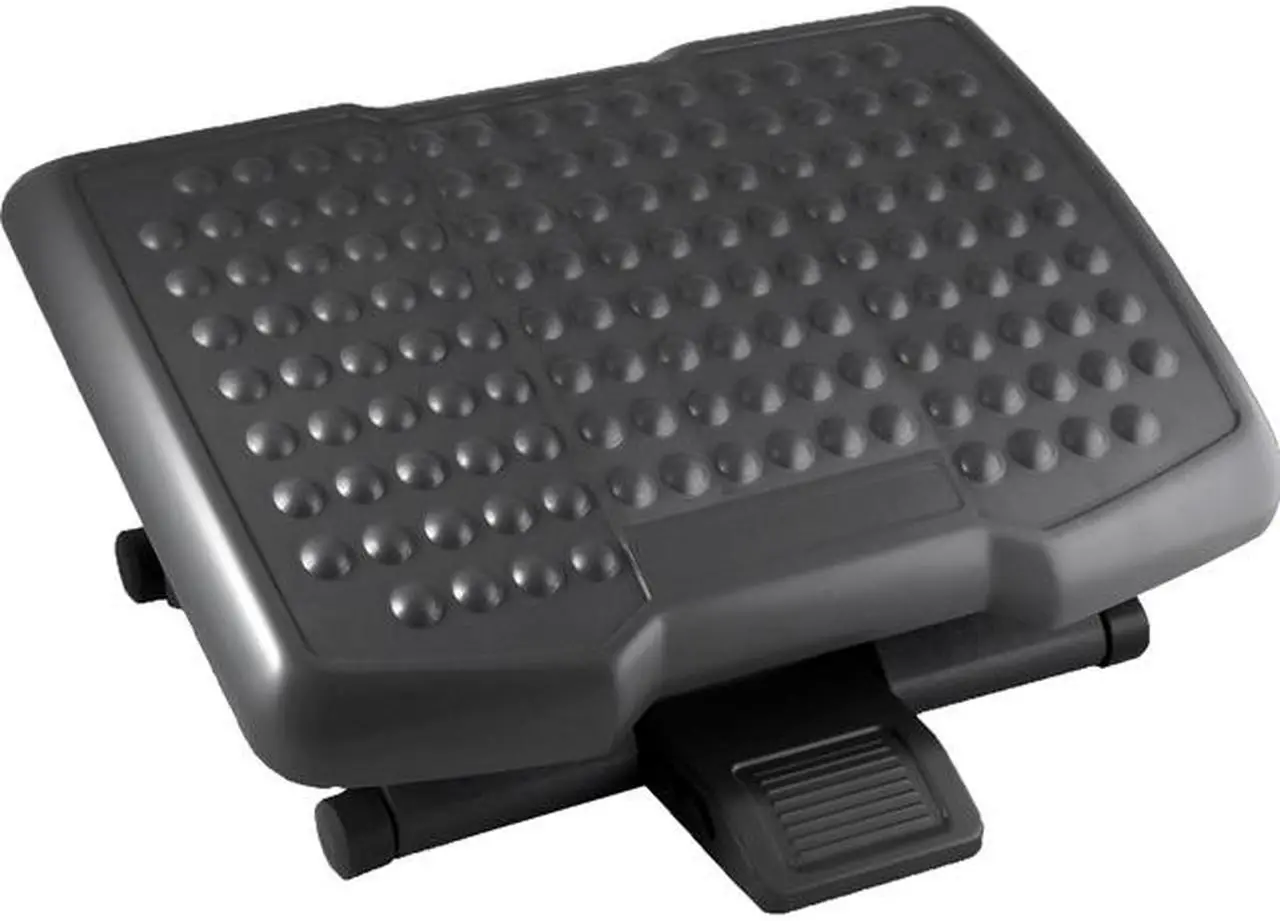 Main image of Lorell Footrest Adjustable Height Ergonomic Black 12818