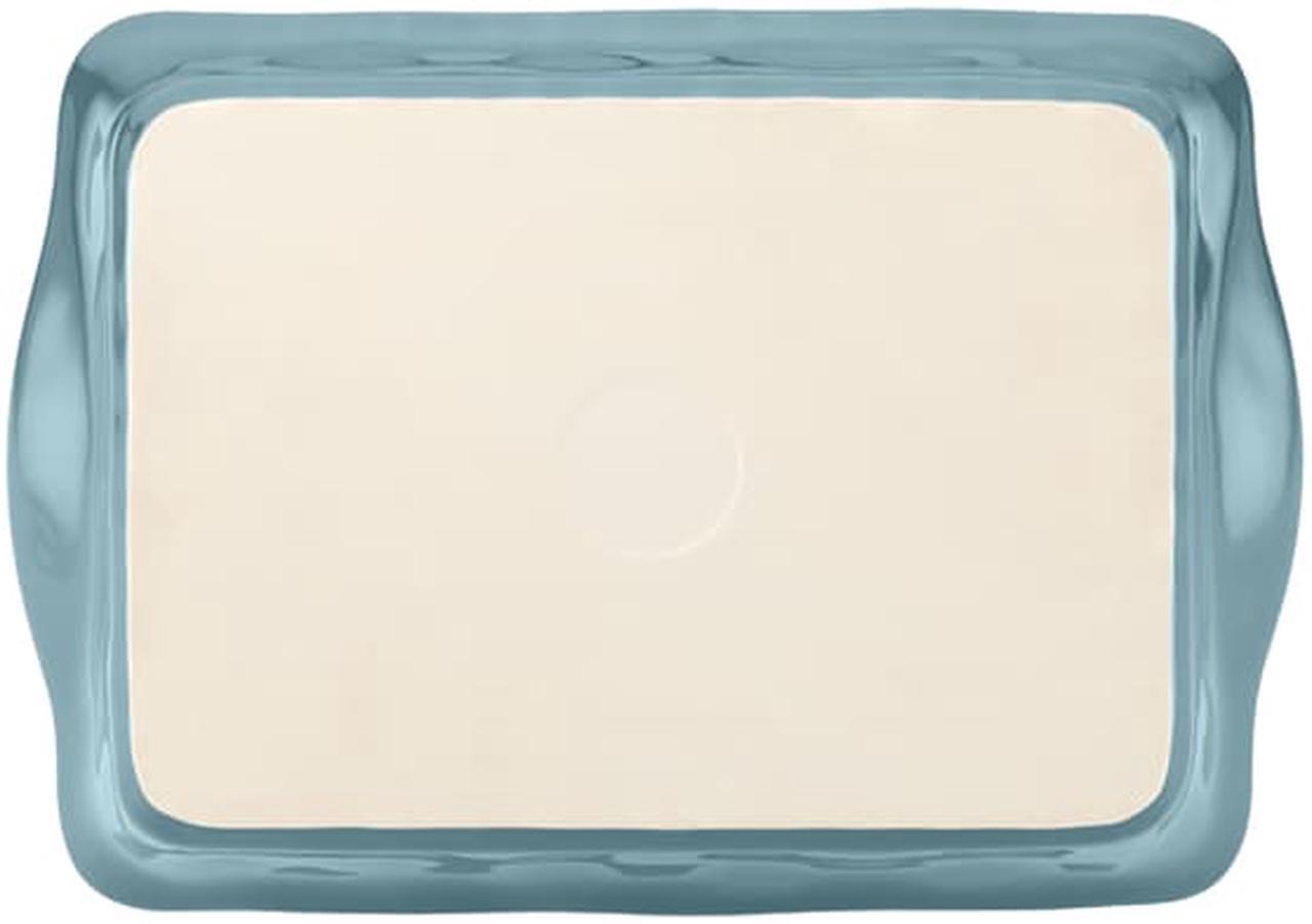 Alt view image 4 of 4 - Rachael Ray Cucina Stoneware 9-Inch x 13-Inch Rectangular Baker, Agave Blue