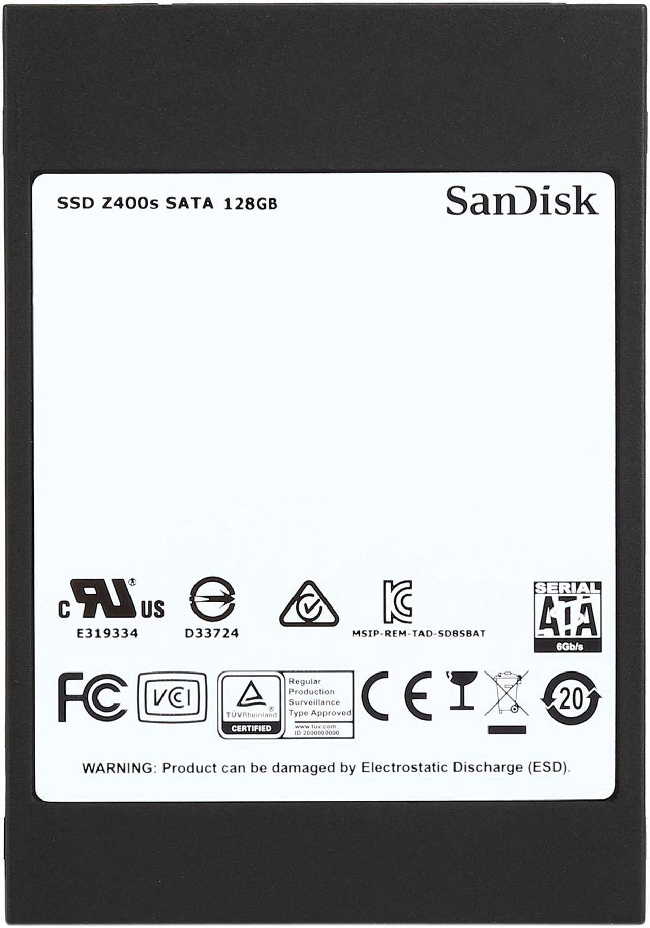 Alt view image 4 of 5 - SanDisk Z400s 2.5" 128GB SATA III Internal Solid State Drive (SSD) SD8SBAT-128G-1122
