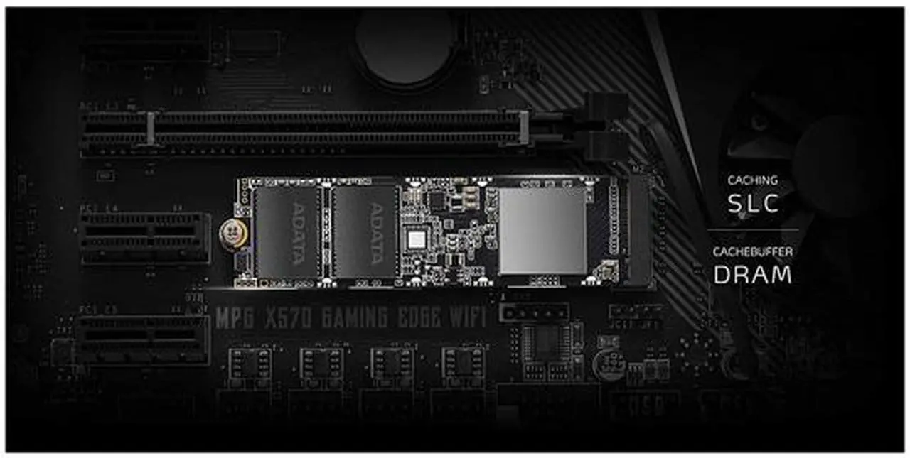 Alt view image 8 of 9 - XPG SX8100 Series: 512GB PCIe Gen3x4 M.2 2280 Solid State Drive