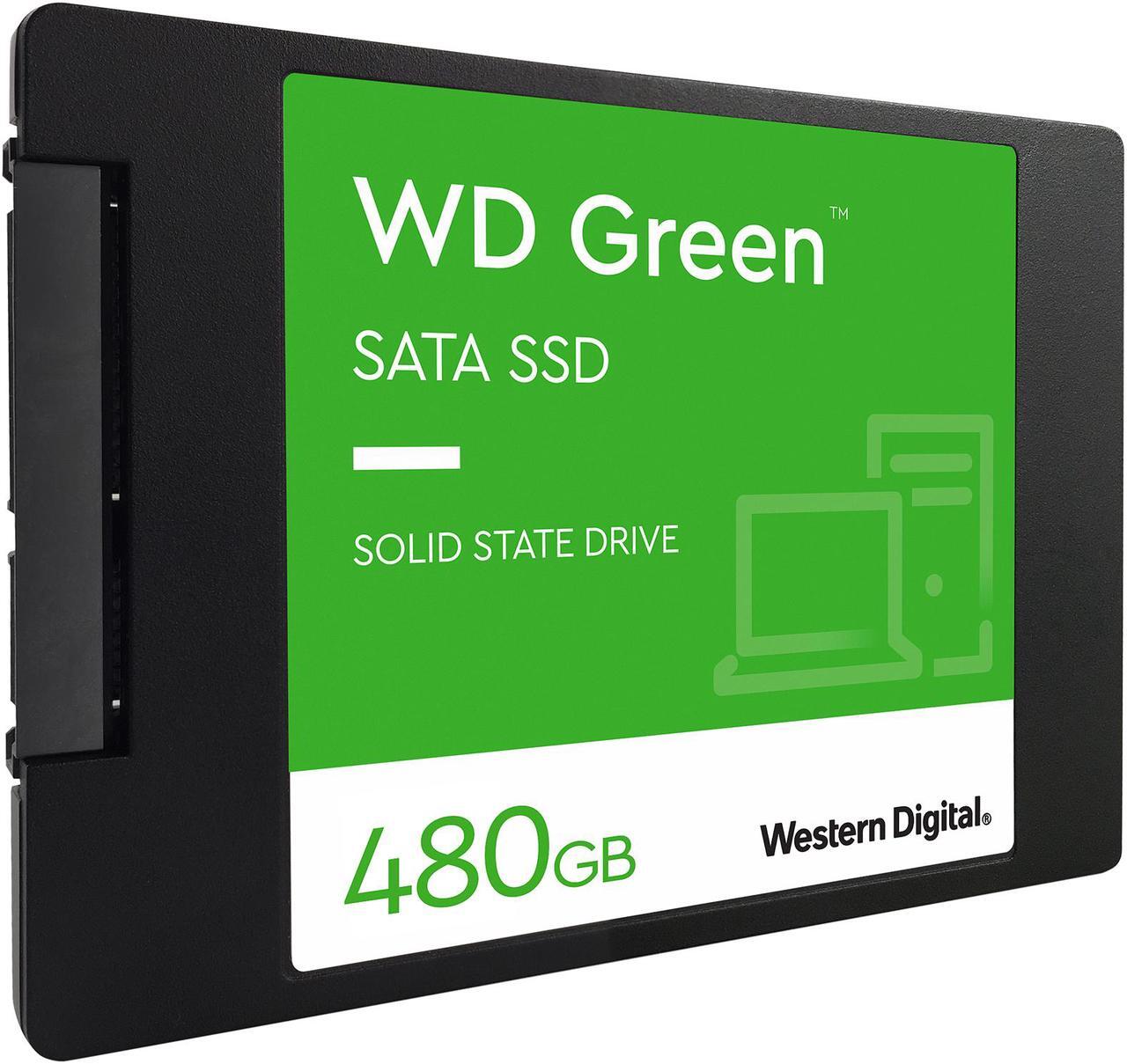 Alt view image 3 of 4 - Wd Green Wds480g2g0a 480 Gb Solid State Drive - 2.5" Internal - Sata (Sata/600)