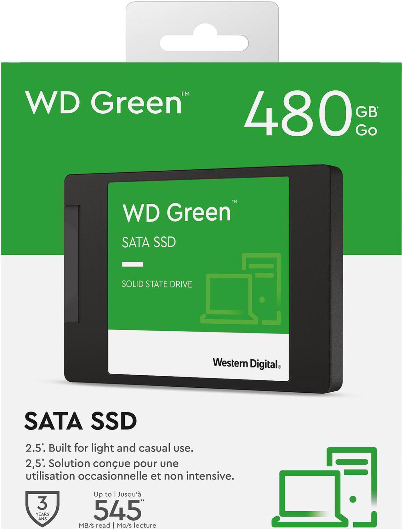 Alt view image 4 of 4 - Wd Green Wds480g2g0a 480 Gb Solid State Drive - 2.5" Internal - Sata (Sata/600)