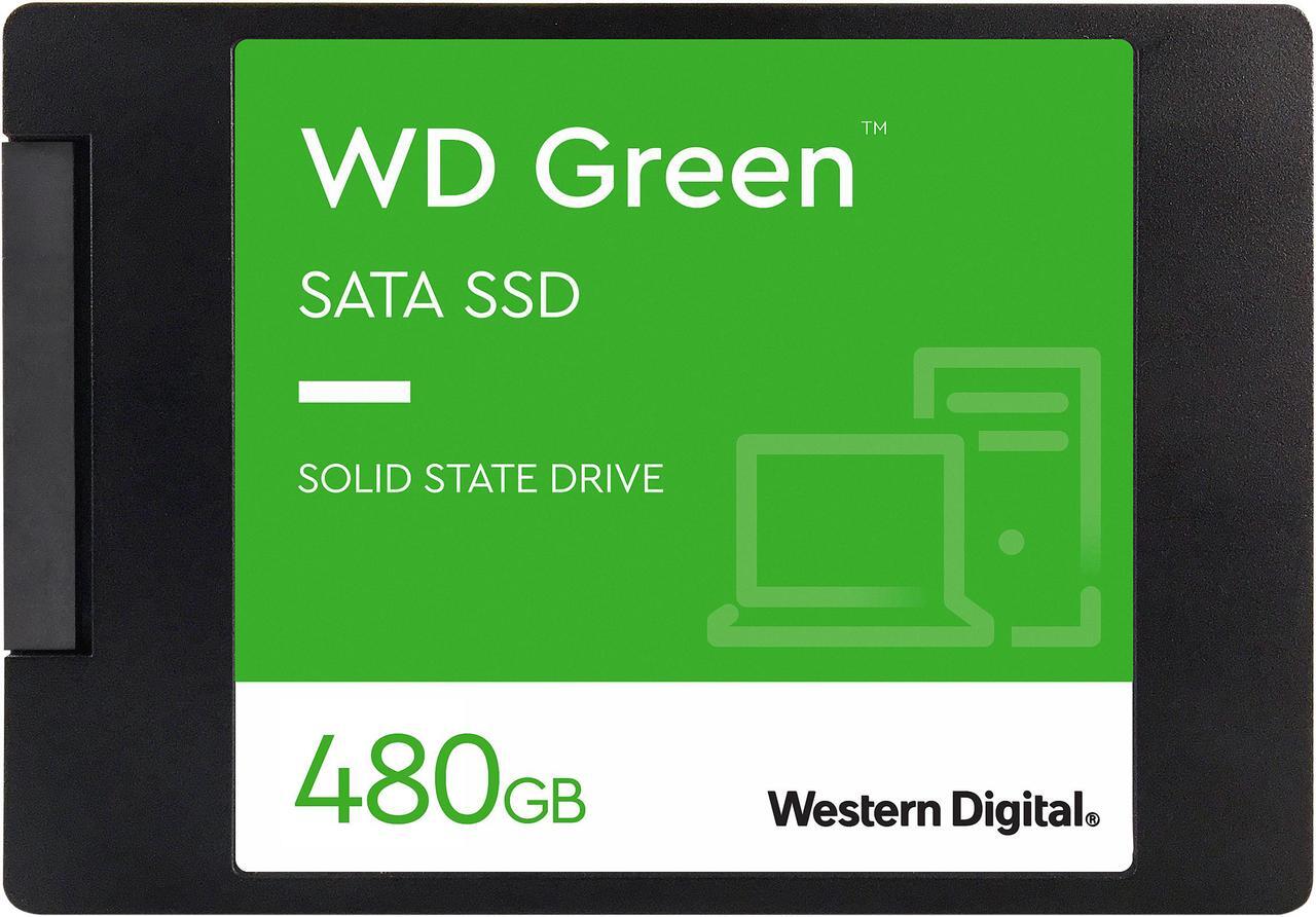 Main image of Wd Green Wds480g2g0a 480 Gb Solid State Drive - 2.5" Internal - Sata (Sata/600)