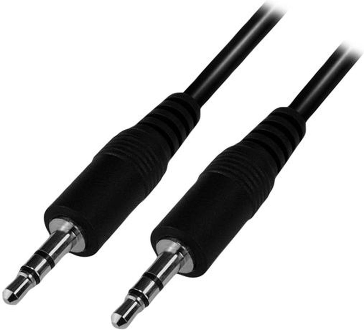 4XEM 4X35MMCABLE 4XEM 6FT 3.5mm Stereo Mini Jack M/M Audio Cable - Mini-phone for Audio Device, Speaker, iPod, iPhone - 6 ft - 1 x Mini-phone Male Stereo Audio - 1 x Mini-phone Male Stereo Audio -