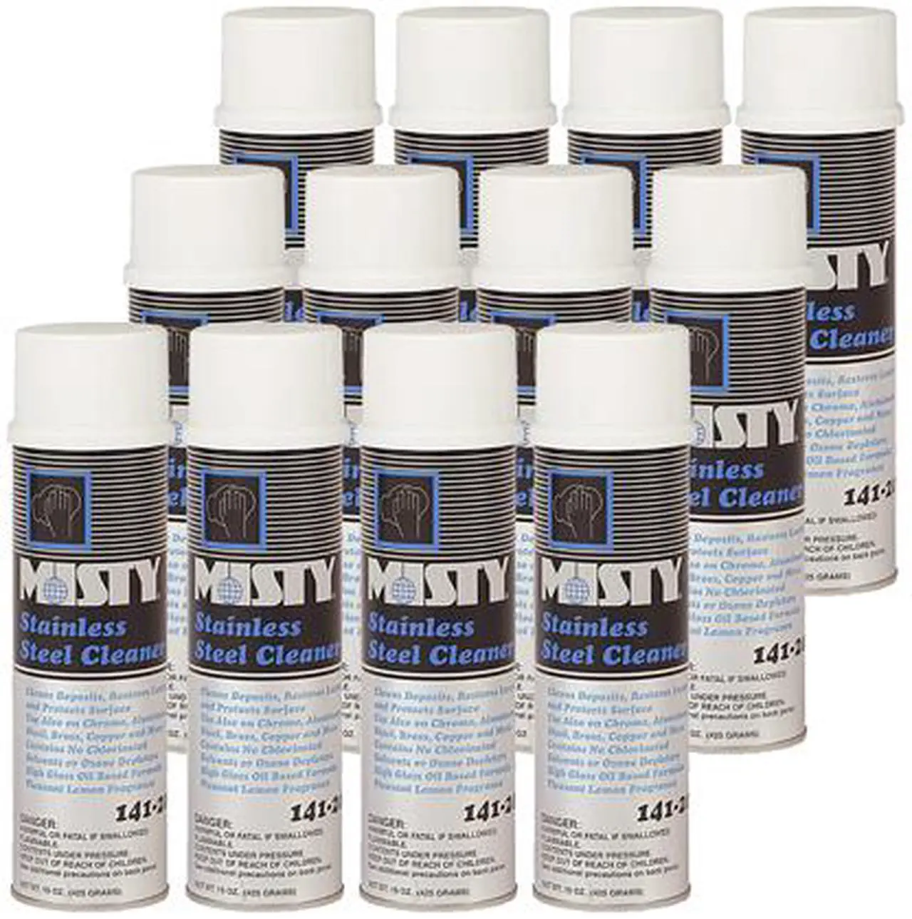 Alt view image 2 of 2 - Misty Cleaner,Stainls Steel 1001541