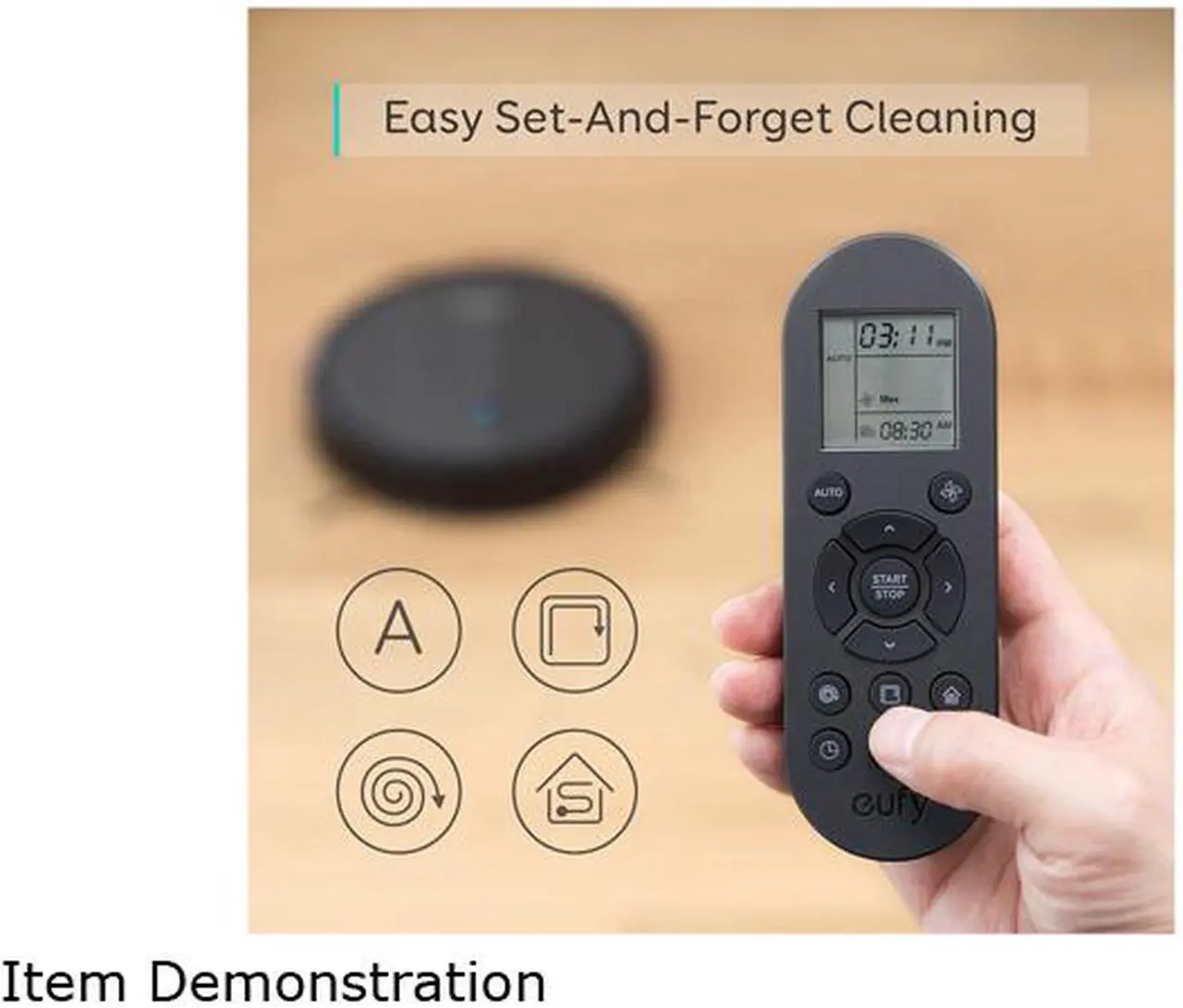 Alt view image 4 of 6 - eufy Boost IQ RoboVac 11S (Slim), 1300Pa Strong Suction, Super Quiet, Self-Charging Robotic Vacuum Cleaner, Cleans Hard Floors to Medium-Pile Carpets (Black)