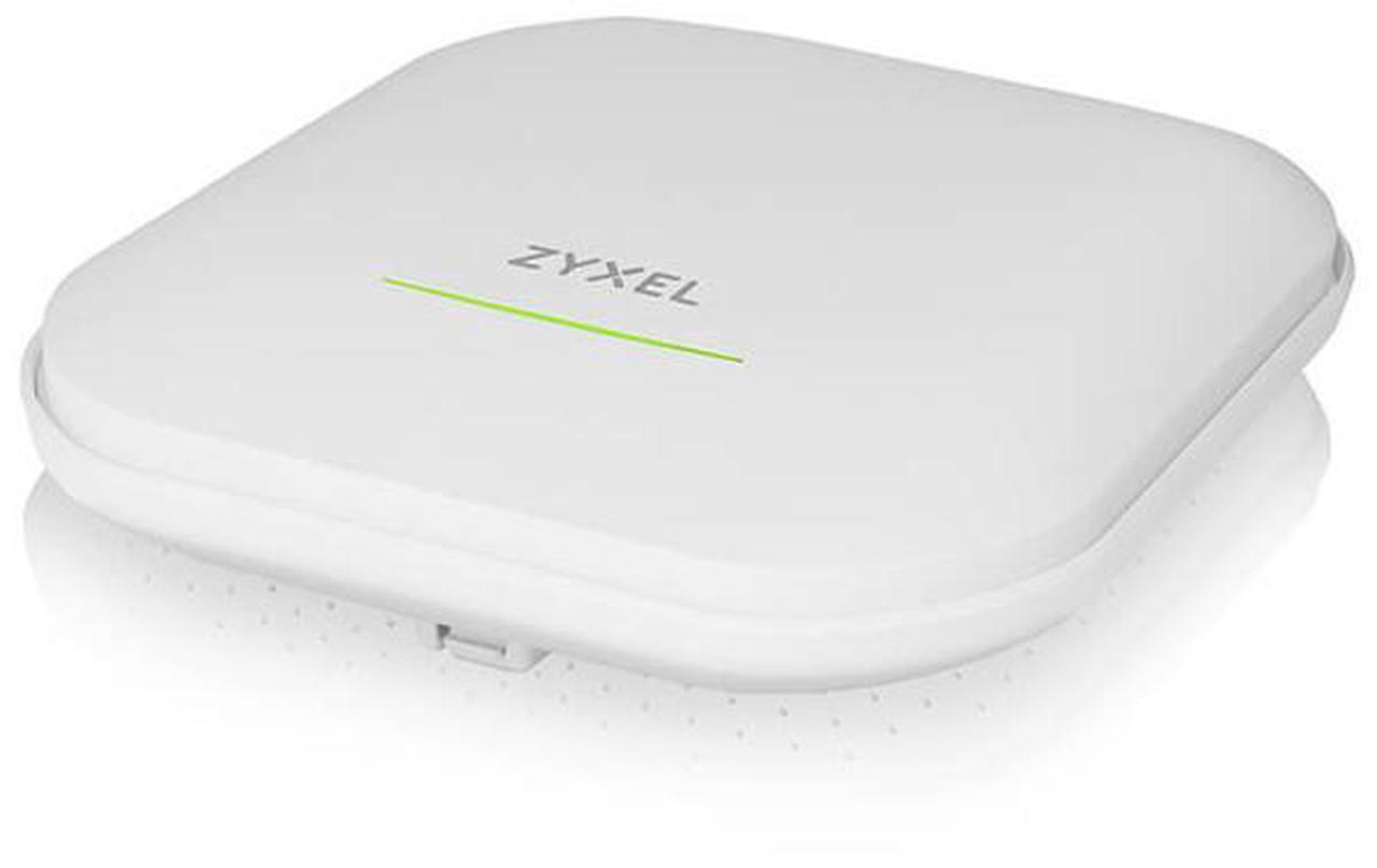 Main image of ZyXEL WiFi 6E AXE5400 2.5G Multi-Gigabit Business Access Point, 1 GbE Passthru, Mesh, Seamless Roaming, Captive Portal, Hybrid Cloud, POE+ Support, NWA220A