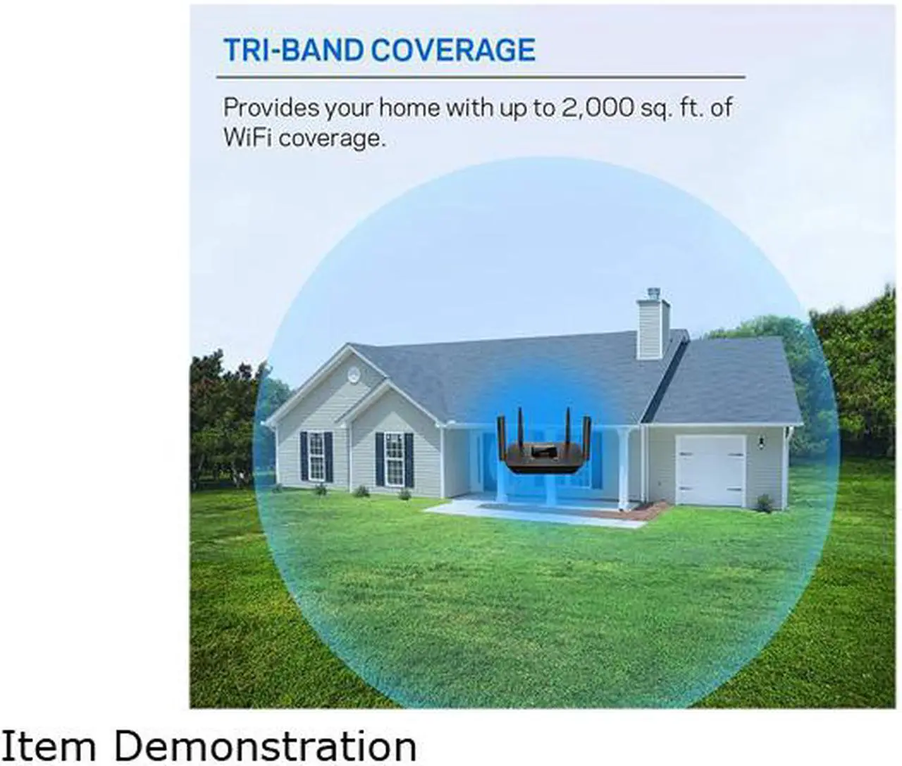 Alt view image 5 of 5 - Linksys MR8300 Mesh Wi-Fi Router (Tri-Band Router, Wireless Mesh Router for Home AC2200), Future-Proof MU-MIMO Fast Wireless Router
