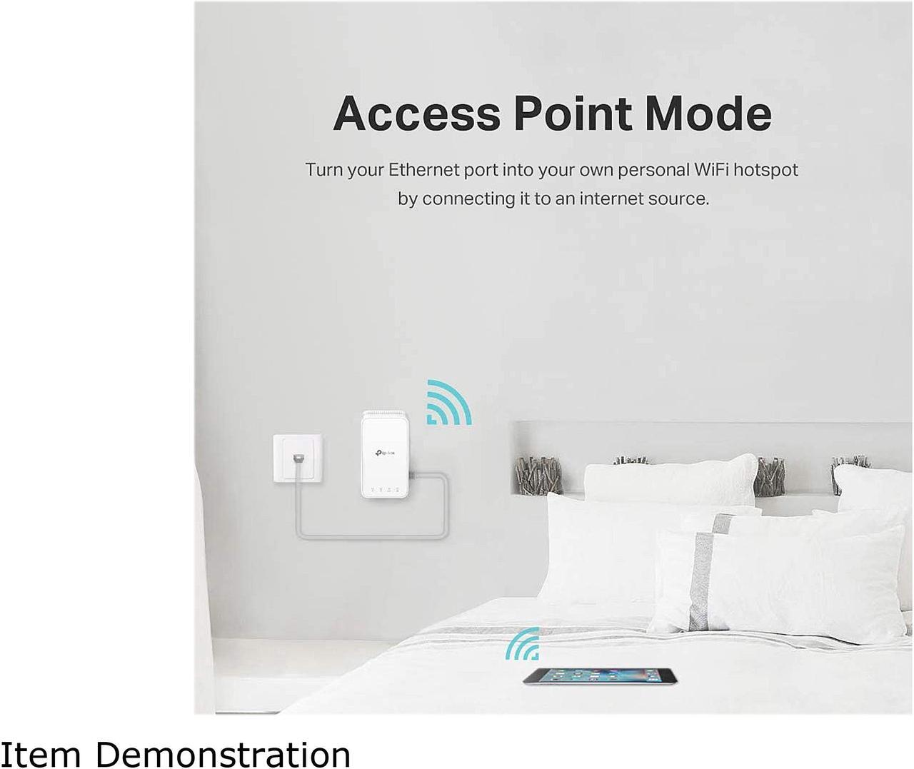 Alt view image 5 of 6 - TP-Link AC750 WiFi Extender (RE230), Covers Up to 1200 Sq.ft and 20 Devices, Dual Band WiFi Range Extender, WiFi Booster to Extend Range of WiFi Internet Connection, OneMesh Compatible
