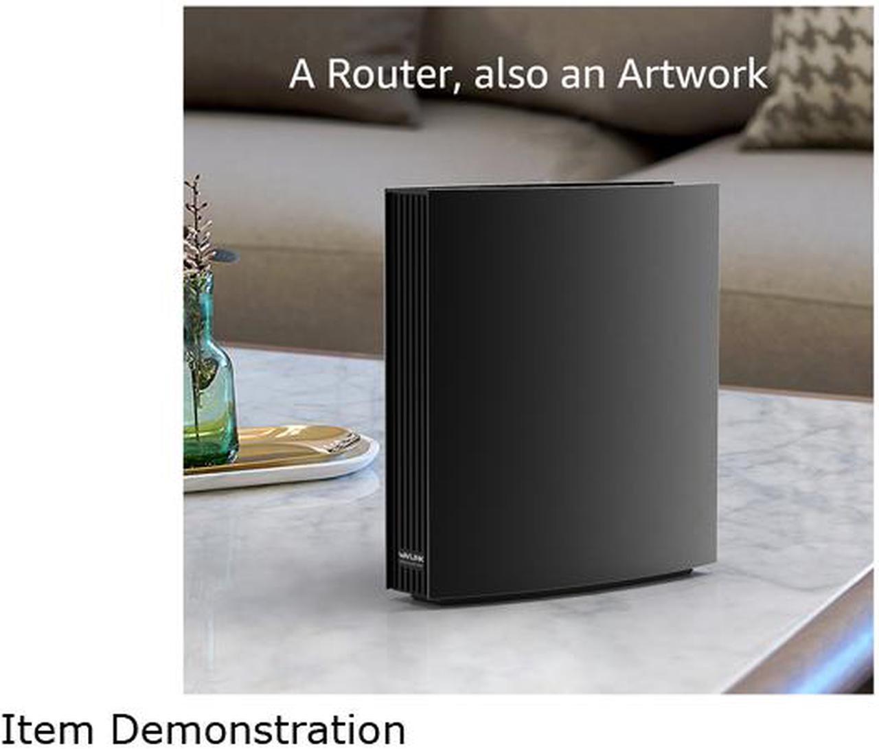 Alt view image 4 of 7 - Wavlink AC3200 Dual-Band Gigabit Gaming WiFi Router With MU-MIMO, Supports Guest WiFi & Parental Control, 4 Gigabit Ports, USB3.0 Port, 8x5dBi Internal Antennas, LCD Screen, iF Design Award Winner