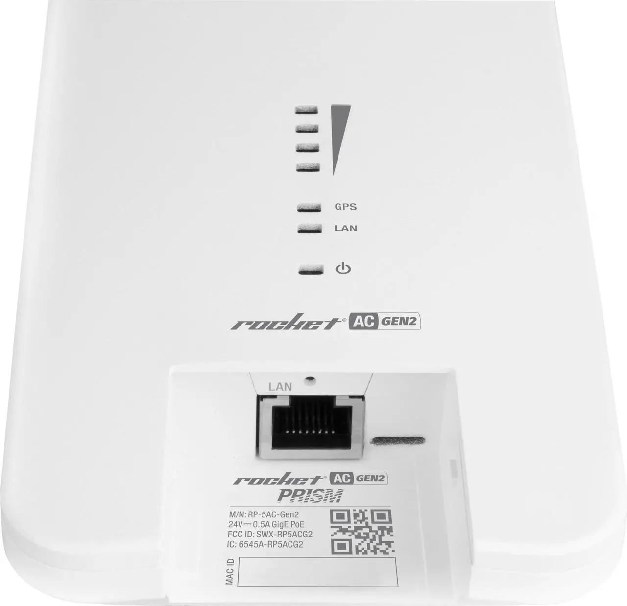Alt view image 4 of 4 - Ubiquiti Networks airMAX Rocket Prism 5AC (RP-5AC-Gen2)