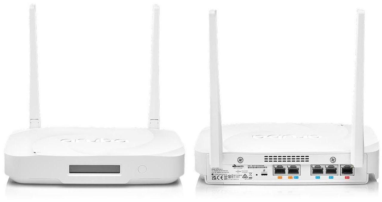 Main image of HPE AP-605R12 Tri Band IEEE 802.11ax 3.60 Gbit/s Wireless Access Point - Indoor - 2.40 GHz, 5 GHz, 6 GHz - External - MIMO Technology - 5 x Network (RJ-45) - 2.5 Gigabit Ethernet, Gigabit Ethernet - B