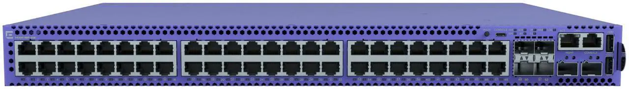 Alt view image 2 of 5 - 5420F-48P-4XE - Extreme Networks ExtremeSwitching 5420F Ethernet Switch - 48 Ports - 2 Layer Supported - Modular - Optical Fiber, Twisted Pair - PoE Ports - Lifetime Limited