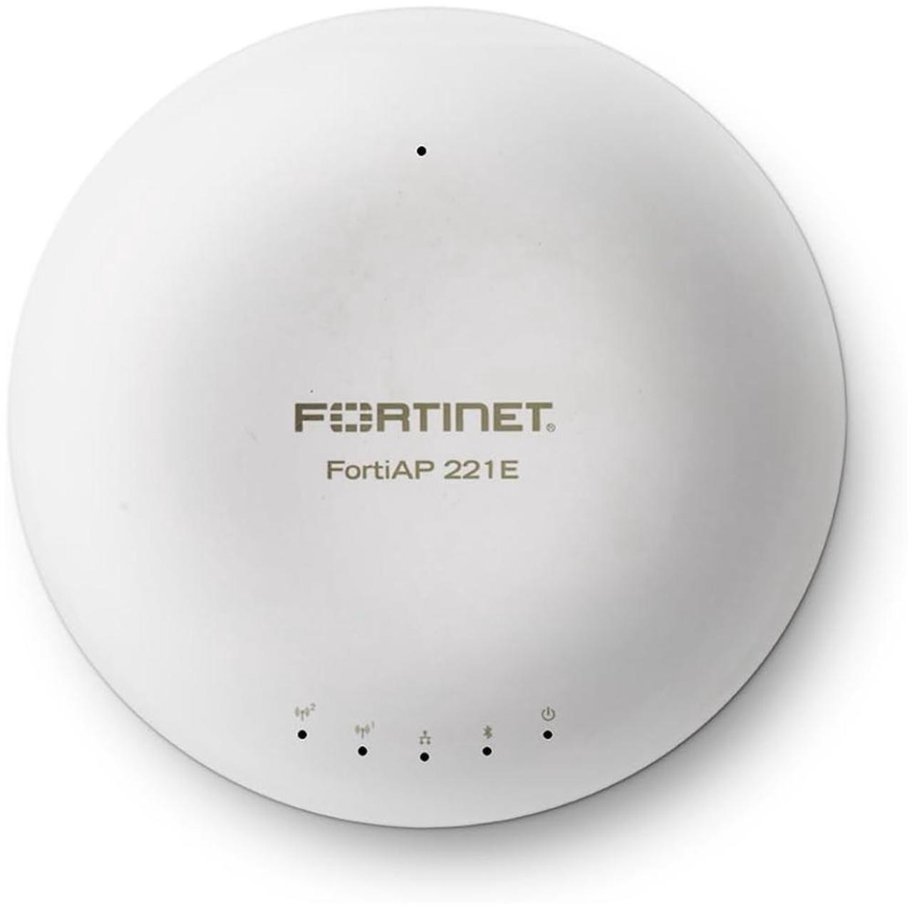 Alt view image 8 of 8 - Fortinet FortiAP 221E | 802.11ac Wave 2 indoor wireless Access Point - dual radio, 4 internal Antennas, 1 x 10/100/1000 RJ45 port (FAP-221E-A)