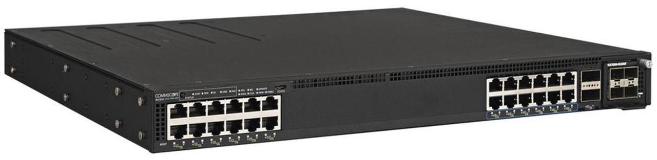Main image of Ruckus ICX 7550-24ZP Mid-Range Access 24 Ports Multigigabit PoE Switch, Managed, Rack-Mountable