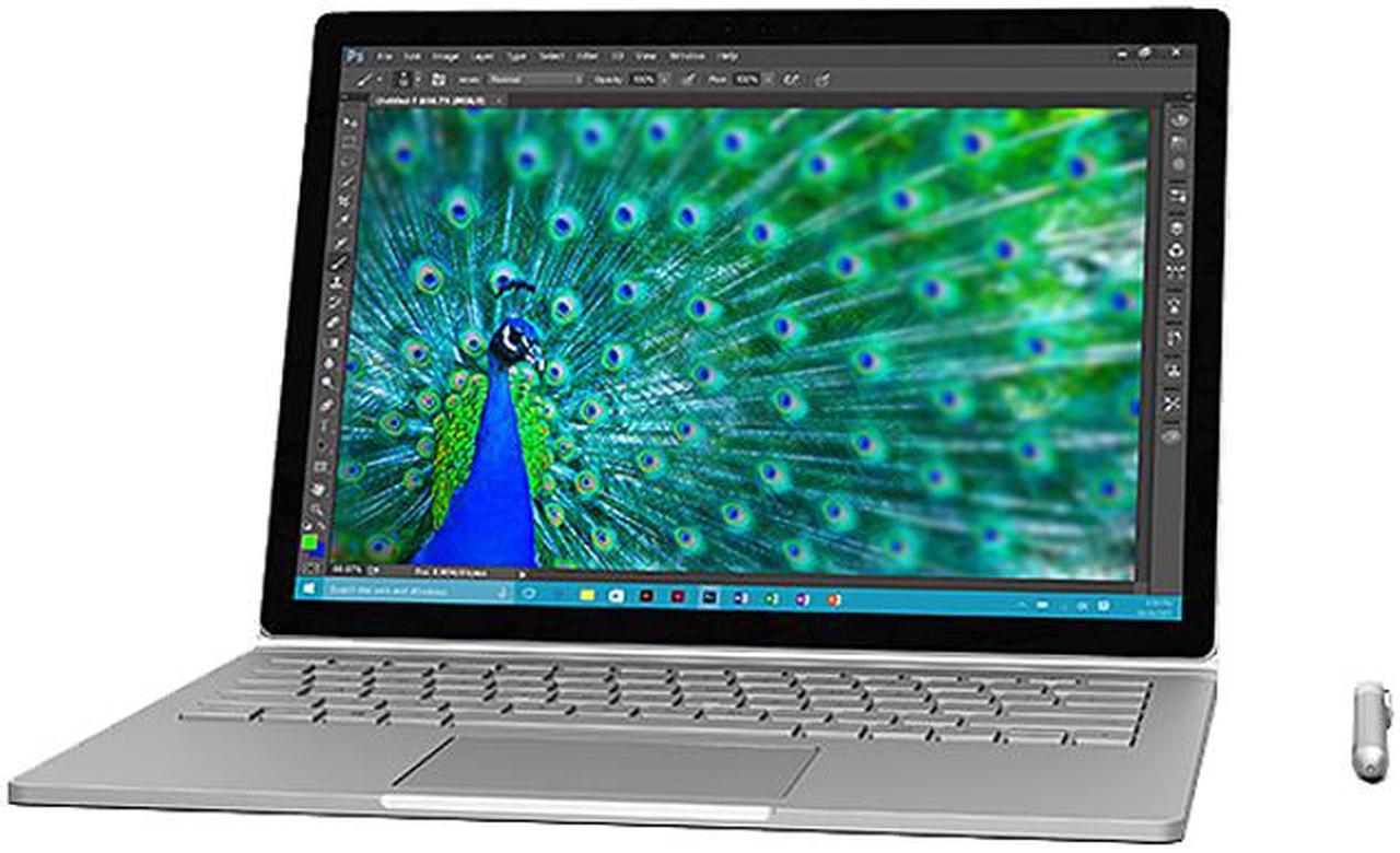 Microsoft Surface Book TP4-00001 Ultrabook Intel Core i5-6300U 2.4 GHz 8 GB LPDDR3 256 GB SSD Intel HD Graphics 520 13.5" 3000 x 2000 Touchscreen 5 MP Front / 8 MP Rear Camera Windows 10 Pro Bundle with Pen