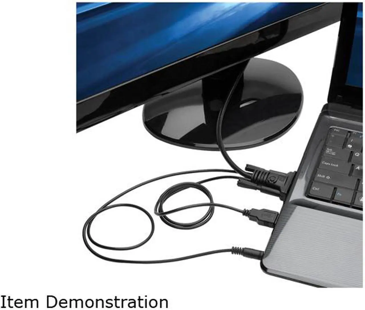 Alt view image 2 of 11 - 6FT VGA TO HDMI ADAPTER CABLE