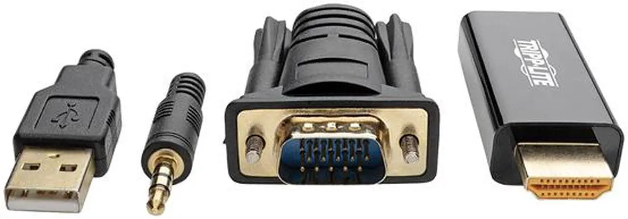 Alt view image 4 of 11 - 6FT VGA TO HDMI ADAPTER CABLE