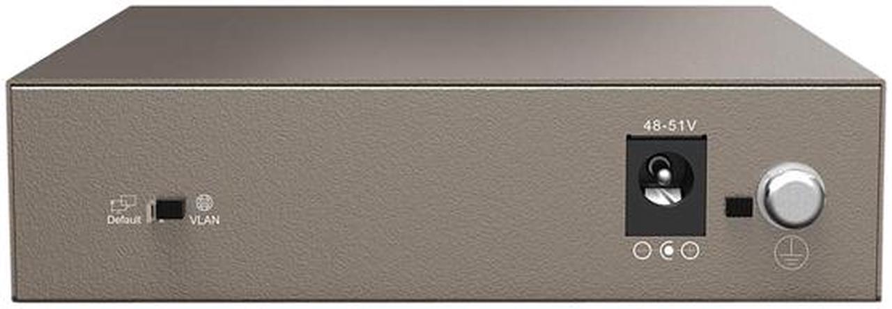 Alt view image 4 of 5 - Tenda Tef1105p 5-Port 10-100 Mbps Unmanaged Switch