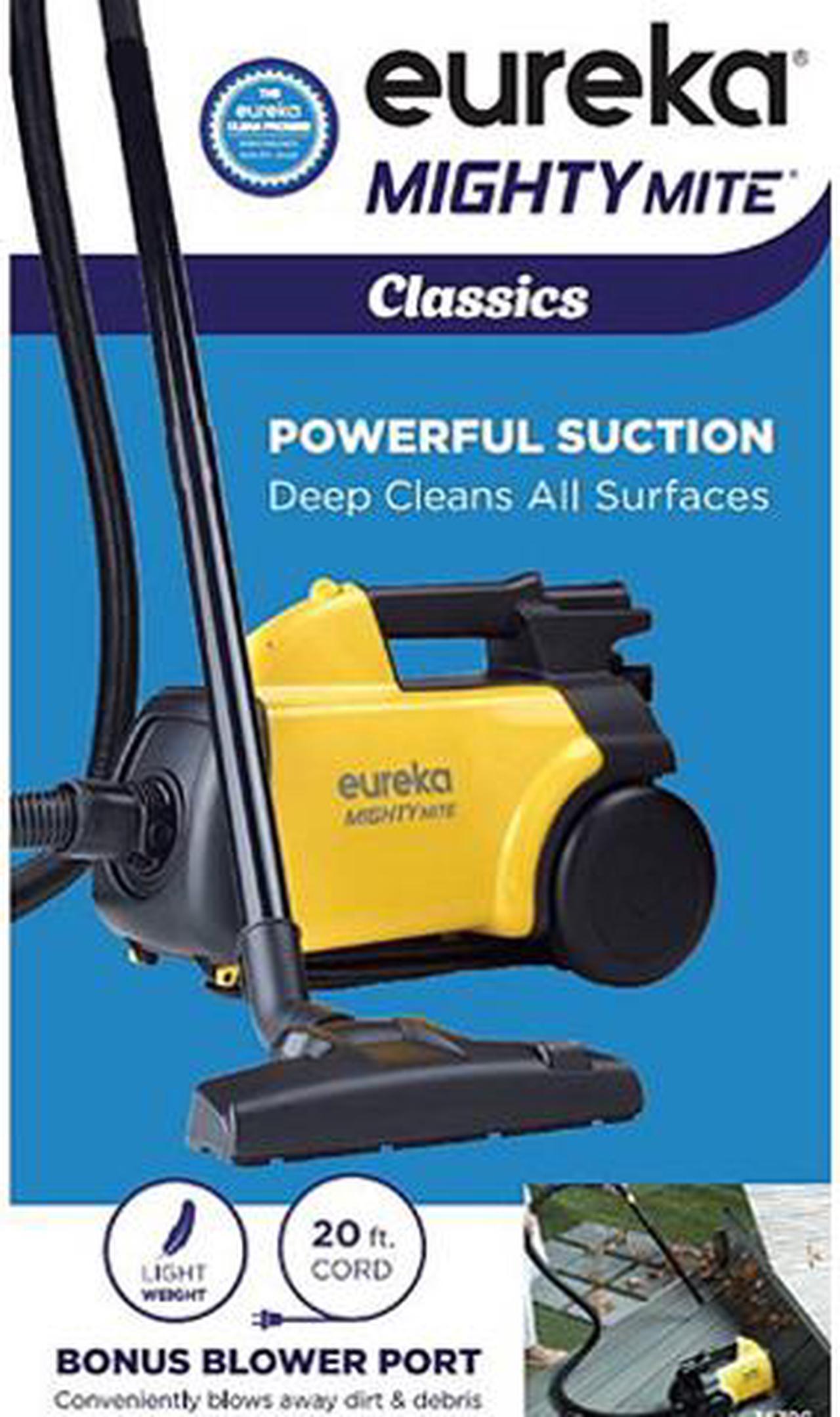 Alt view image 5 of 5 - EUREKA Mighty Mite 3670G Corded Canister Vacuum Cleaner Bagged