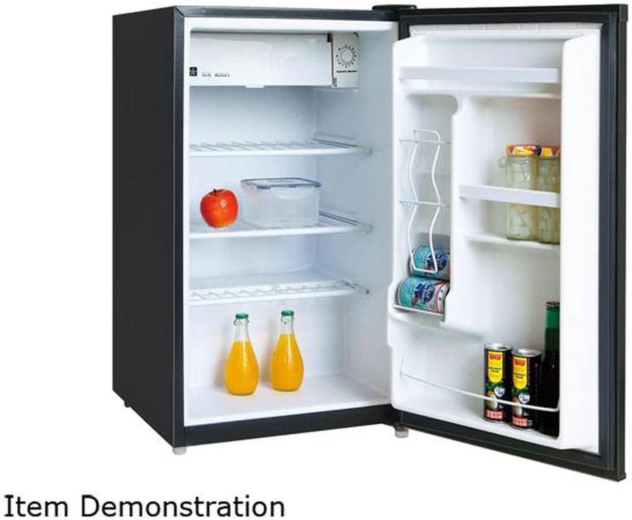 Alt view image 3 of 6 - IGLOO  FR464-BLACK  4.5 cu. ft. Mini Refrigerator, Black